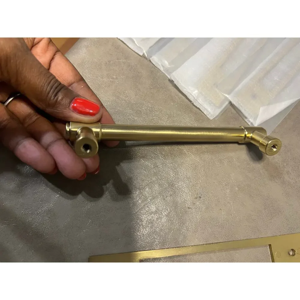 Khtumeware 5 Pack 5 Inch (128 Mm) Center To Center Champagne Bronze Cabinet Pull